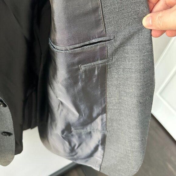 Grey John Lewis Men's Suit 48R Jacket 40R Pants - Picture 7 of 16